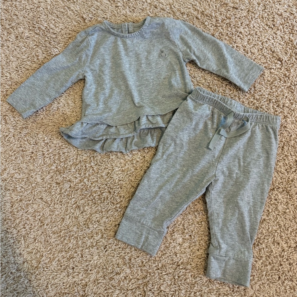 Baby Gap long sleeve top and matching joggers pants set